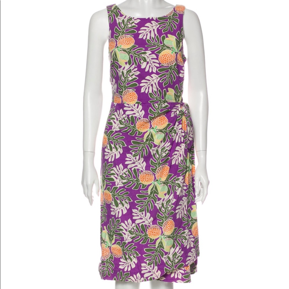 Patagonia Pataloha Floral Print Midi Length Dress Size large